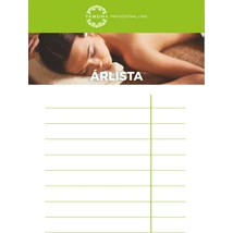 Yamuna árlista tábla Yamuna árlista tábla