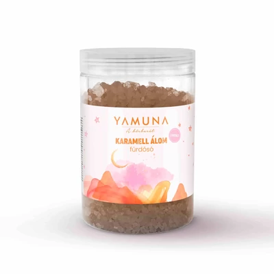 Tégelyes fürdősó karamell álom 1000 g Tégelyes fürdősó karamell álom 1000 g