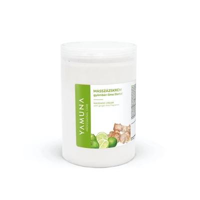 Masszázskrém gyömbér-lime illattal 1020 g