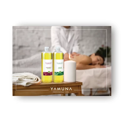 Plakát, masszázsolaj, szőlőmagolajos és aloe verás