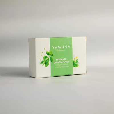Organic citromfüves hidegen sajtolt szappan 110 g
